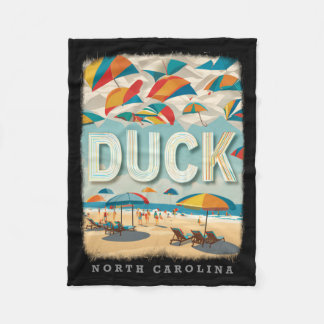 Duck North Carolina Nc Beachside Bliss Sd330 Fleece Blanket