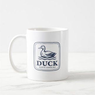 Duck North Carolina Outer Banks OBX Coastal Beach Coffee Mug