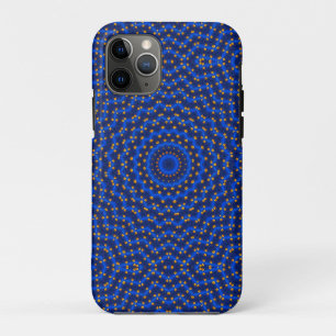 Duck on blue kaleidoscope... Case-Mate iPhone case