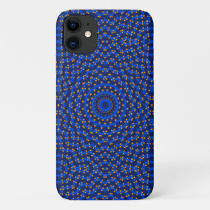Duck on blue kaleidoscope... Case-Mate iPhone case
