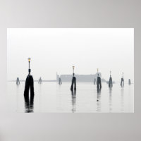 DUCK ON THE LAGOON Print, Poster Paper (Matte)