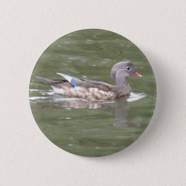 Duck on the Lake Button (Front)