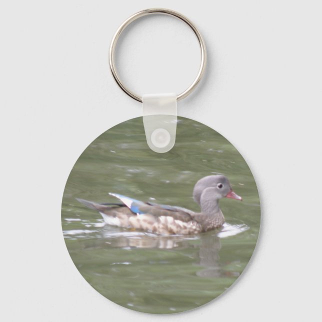 Duck on the Lake Keychain (Front)