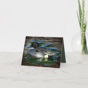 Duck On The Lake Note Card