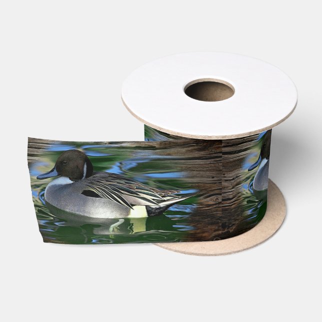 Duck On The Lake Satin Ribbon (Spool)