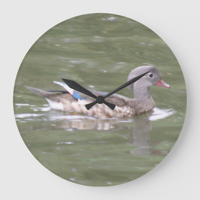 Duck on the Lake Wall Clock (Front)