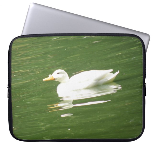 Duck on the Water Laptop Bag (Front)
