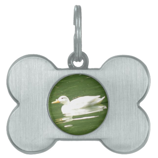 Duck on the Water Pet Tag (Front)
