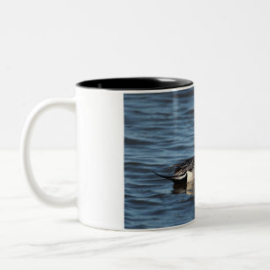 Duck on the Water Two-Tone Coffee Mug