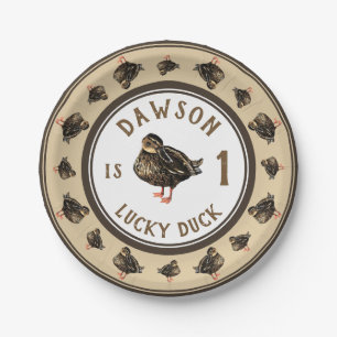 Duck Paper Plates