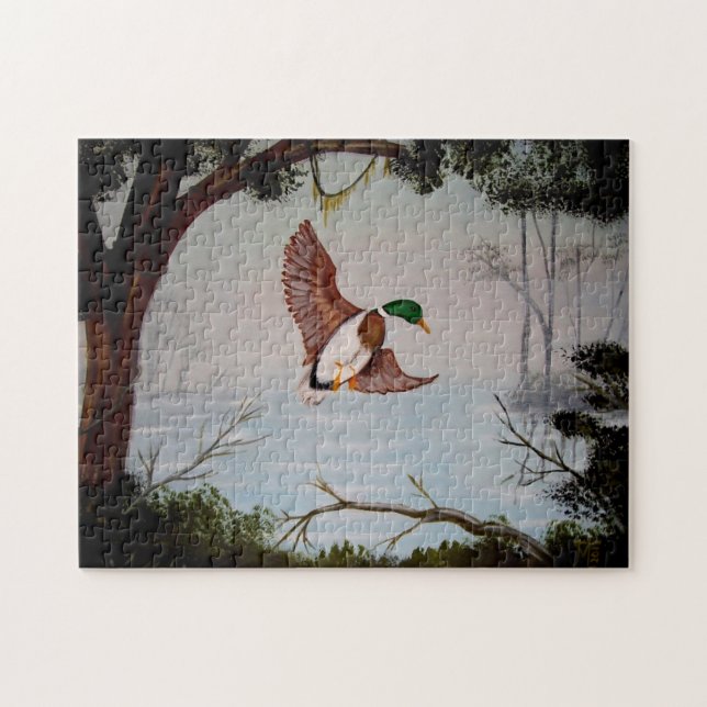 Duck Pond Puzzle by JML (Horizontal)