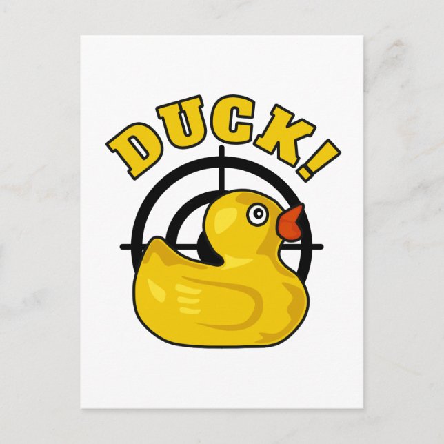 Duck! Postcard (Front)
