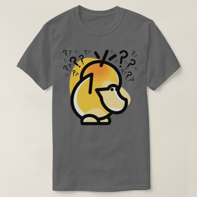 Duck Psyduck T-Shirt (Design Front)