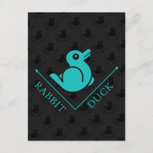 Duck Rabbit Illusion Postcard