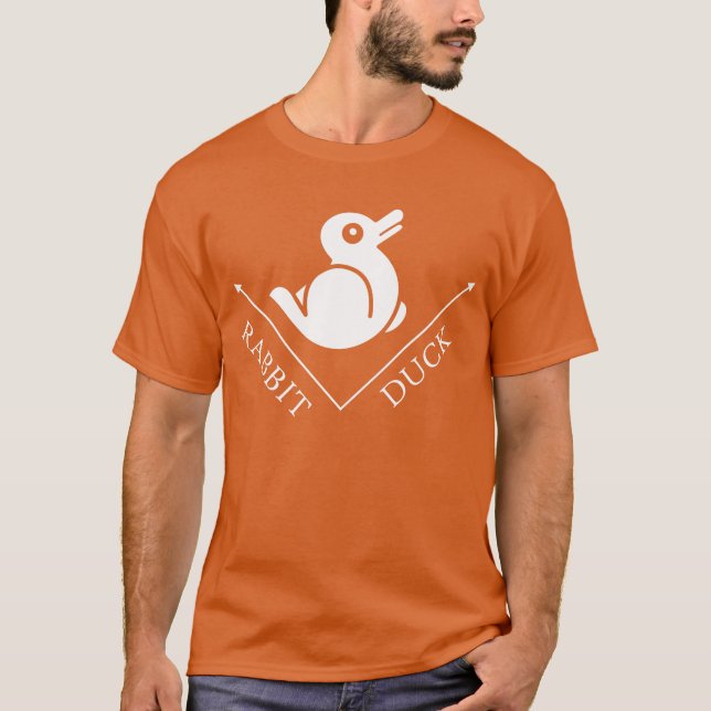 Duck Rabbit Illusion T-Shirt (Front)