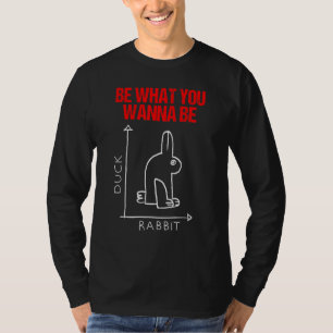 Duck Rabbit Maths Graph Teacher  Outift Easter T-Shirt
