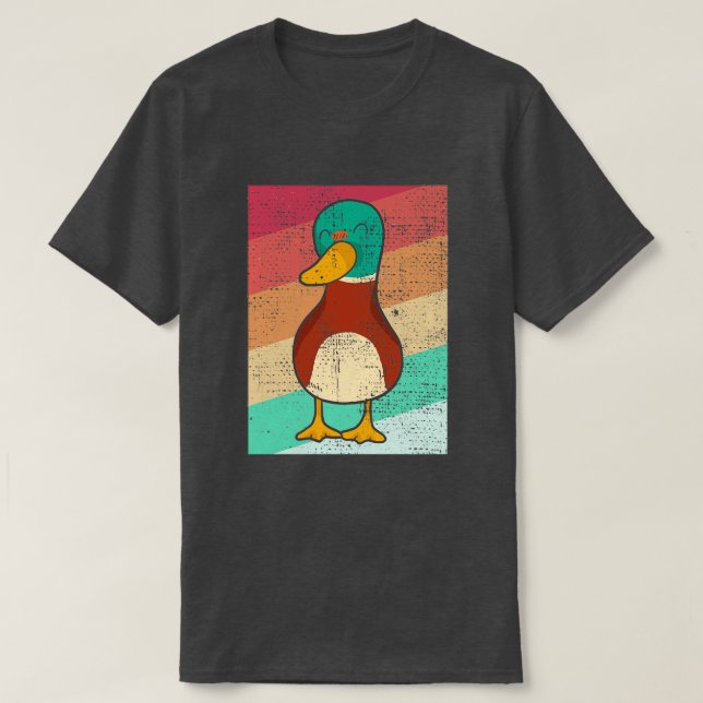 Duck Retro 3 T-Shirt (Design Front)