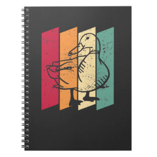 Duck Retro Notebook