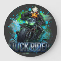Duck Rider 3D Cyber Duck Motorcycle T-Shirt