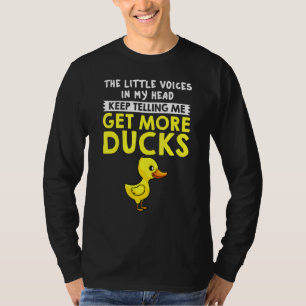Duck Rubber Ducks Farmer Animal Bird T-Shirt