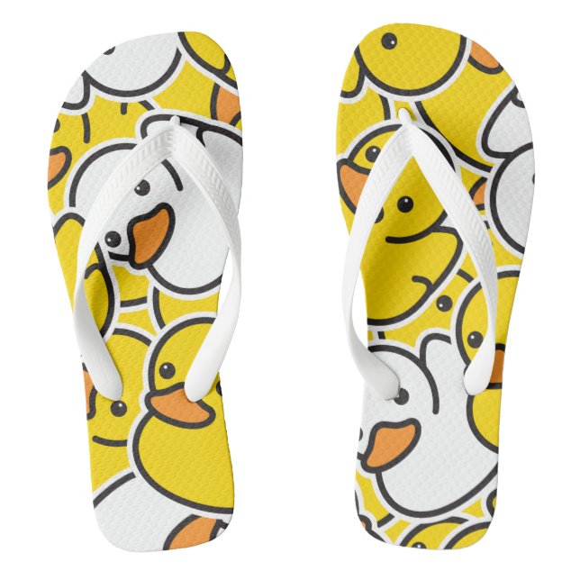 duck rubber jandals (Footbed)