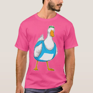 Duck Runner Running Sports T-Shirt