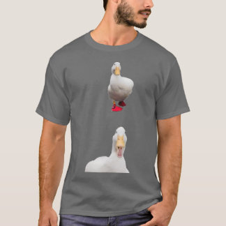 Duck Running NYC Marathon 2021 Wrinkle The Duck M T-Shirt