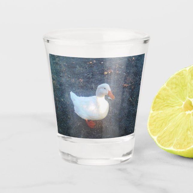 Duck Shot Glass (Front)