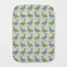 Duck Silhouette: Line Pattern