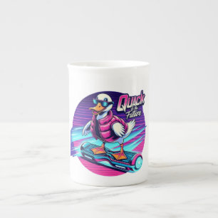 Duck Skateboarding Mug Fun Novelty Unique Gift Mug