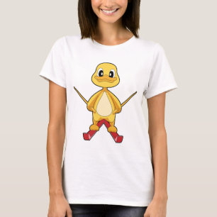 Duck Skier Ski Winter sports T-Shirt