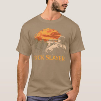 Duck Slayer Birds Hunting Birding Hunter Bowhuntin T-Shirt