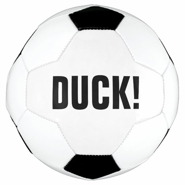 Duck Soccer Ball (Front)