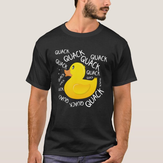 Duck Sound  Duck Says Quack Duck   Cute Duck T-Shirt (Front)