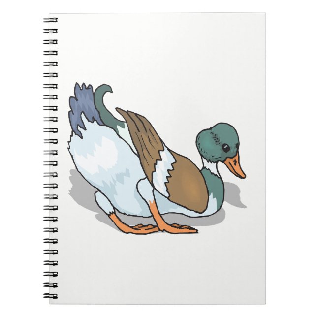 Duck Spiral Notebook (Front)