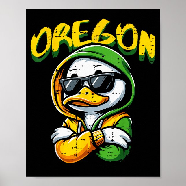Duck Sungles Girls Boys Youth Teen Kids Men Women  Poster (Front)