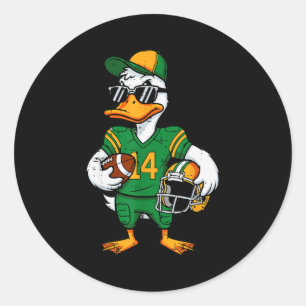 Duck Sungles Men Women Kids Girls Boys Youth Teen  Classic Round Sticker
