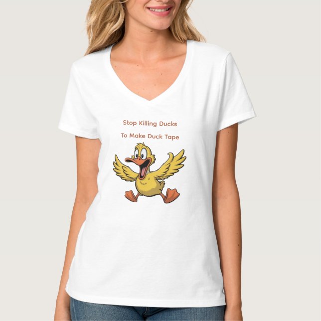 duck tape sarcasm T-Shirt (Front)