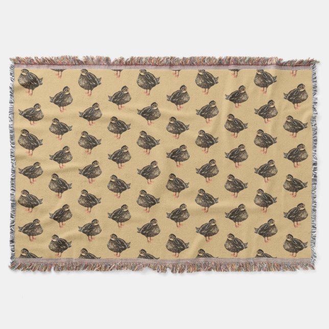 Duck Throw Blanket (Front)