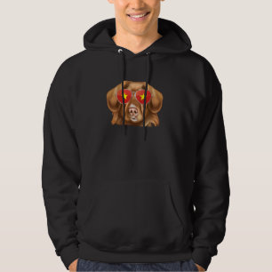 Duck Tolling Retrievers Dog Vietnam Sunglasses Hoodie
