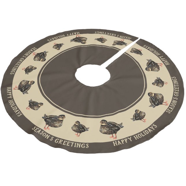 Duck Tree Skirt (Angled)