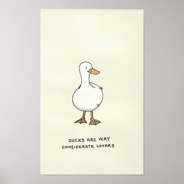 duck trivia poster (Front)
