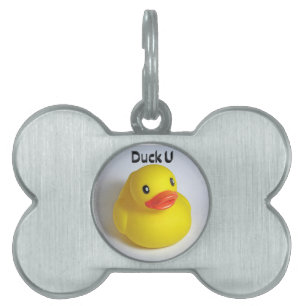 Duck U Pet Name Tag