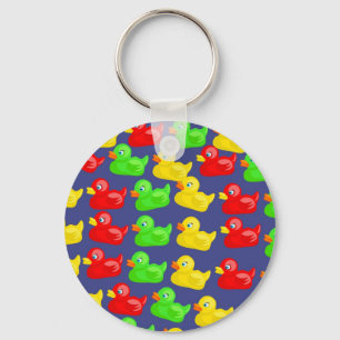 Duck Wallpaper Key Ring