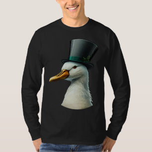 Duck Wearing Fancy Top Hat