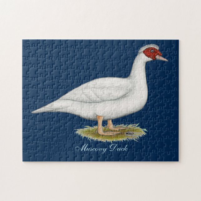 Duck White Muscovy Jigsaw Puzzle (Horizontal)