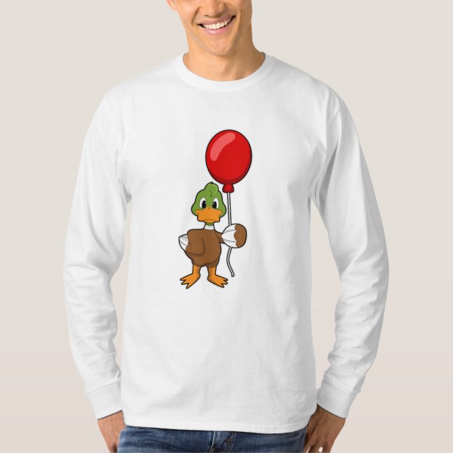 Duck with Balloon T-Shirt (Front)