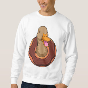 Duck with Doughnut Sweatshirt
