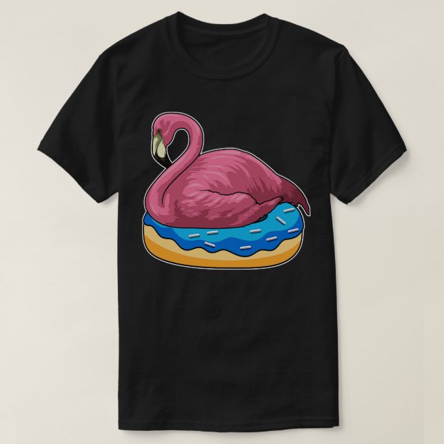 Duck with Doughnut T-Shirt (Design Front)