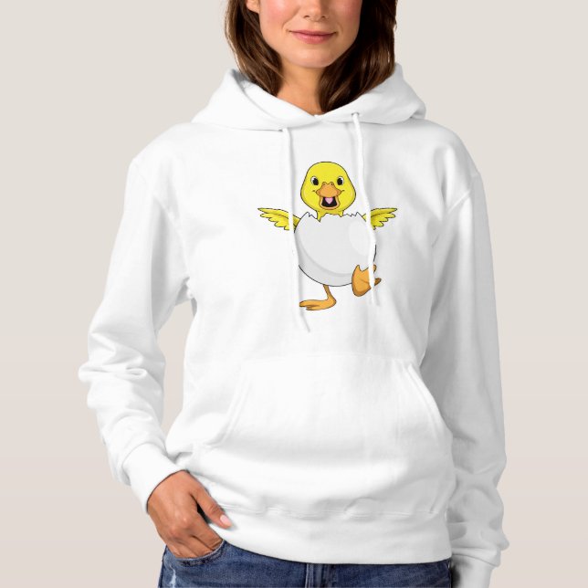 Duck with Egg Hoodie (Front)